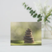 水絵はがきの禅石 ポストカード (スタンド正面)