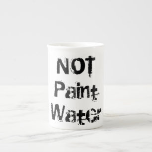 水絵を描じゃないアーティストカップお気に入りの! ボーンチャイナマグカップ