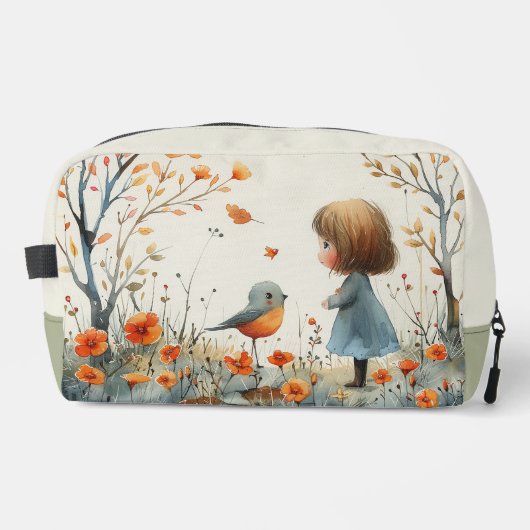 水絵を描色の小さな女の子 ドップキット (正面)