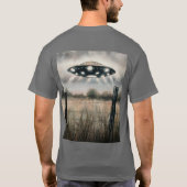 水絵を描色UFO Tシャツ (裏面)
