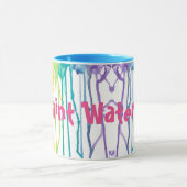 水絵を描?レインボードリップスマグ マグカップ (中央)