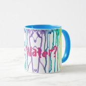 水絵を描?レインボードリップスマグ マグカップ (正面右)