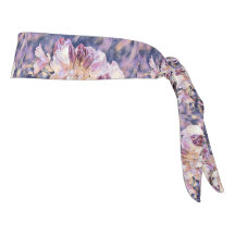 水絵画色の紫のあぜ花