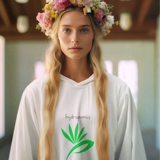 水耕栽培 パーカ