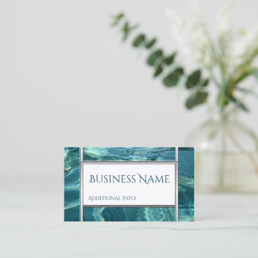 水背クール景名刺 名刺 (スタンド正面)