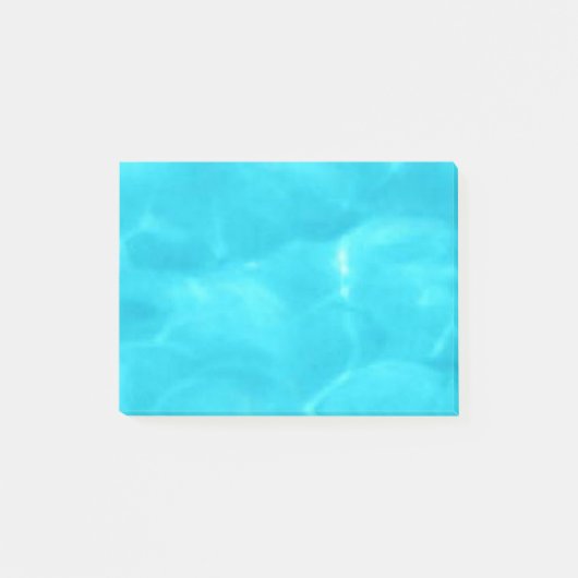 水背景 ポストイット (正面)