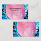 水背景 名刺 (正面/裏面)