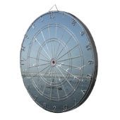 水自然飛んでいるのバレエで美しい鶴 ダーツボード (正面右)