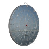 水自然飛んでいるのバレエで美しい鶴 ダーツボード (正面左)