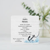 水航海のいかり記念日パーティー 招待状 (スタンド正面)