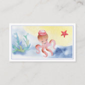 水航海の男女兼用色おむつラッフル エンクロージャーカード (裏面)