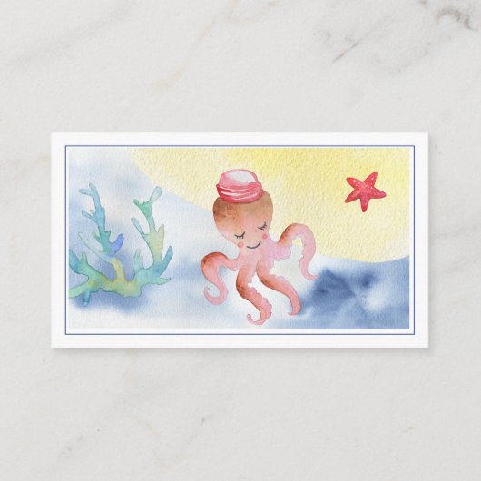 水航海の男女兼用色おむつラッフル エンクロージャーカード (裏面)