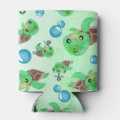 水航海の色ウミガメいかり&バブル 缶クーラー (裏面)