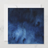 水航海の色ネイビーブルーボーイベビーシャワー 招待状 (裏面)