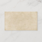 水色かぼちゃおむつラッフルカード 名刺 (裏面)