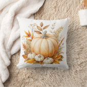 水色かぼちゃは、幸せな秋オール、秋のボホ クッション (ブランケット)