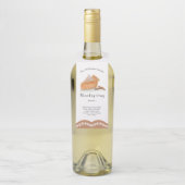 水色かぼちゃパイメープル葉感謝祭 ボトルネックタグ (ボトル)