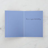 水色かわいい虹のユニコーン カード (内部)