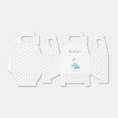 水色かわいい車の赤ちゃんシャワー少年の好意ボックス🎈 フェイバーボックス (折り畳みなし)