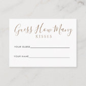 水色きのこシャワーゲームカード プレイスカード (正面)