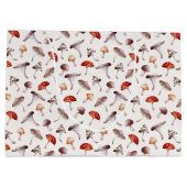 水色きのこ模様抱き枕 ラージペーパーバッグ (裏面)