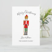 水色くるみ割りカーメリークリスマスフェスティバル シーズンカード (スタンド正面)