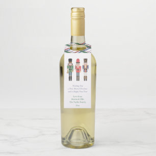 水色くるみ割りクライアント感謝ギフトボット ボトルネックタグ