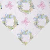 水色くるみ割りクリスマスクリスマスリース 薄葉紙 (詳細)