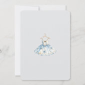 水色くるみ割りバレエ発表会 招待状 (裏面)