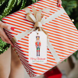 水色くるみ割りバレエ ギフトタグ