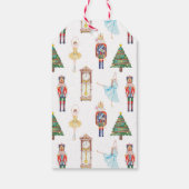 水色くるみ割りバレエ ギフトタグ (裏面)