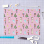 水色くるみ割りバレエ 薄葉紙 (クラフト)