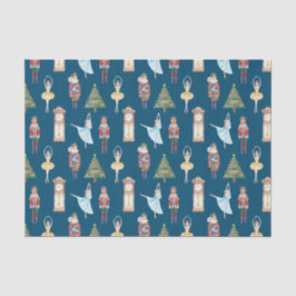 水色くるみ割りバレエ 薄葉紙