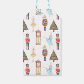 水色くるみ割りバレリーナ ギフトタグ (裏面)