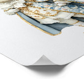 水色くるみ割りバレーマウスキング ポスター (角)