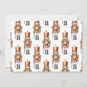 水色くるみ割りモダンクリスミニマルマス シーズンカード (裏面)