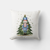 水色くるみ割り クッション (正面)