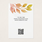 水色さびQRコードネックレス表示カード (裏面)