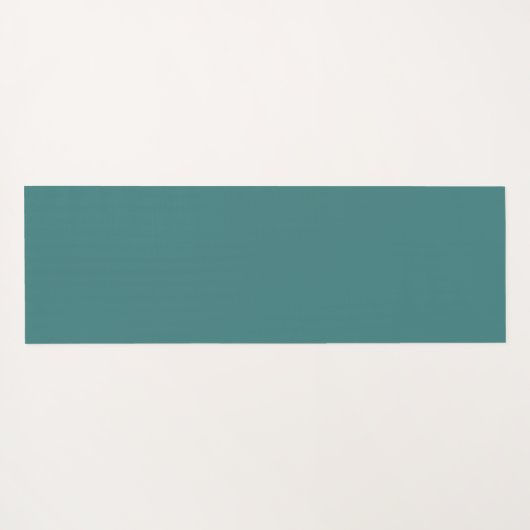 水色と十字 ヨガマット (裏面(横))