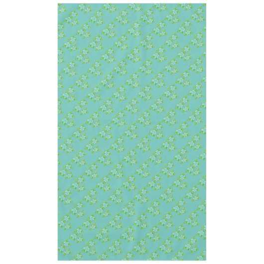 水色と青 テーブルクロス (正面)