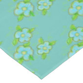 水色と青 テーブルクロス (アングル)