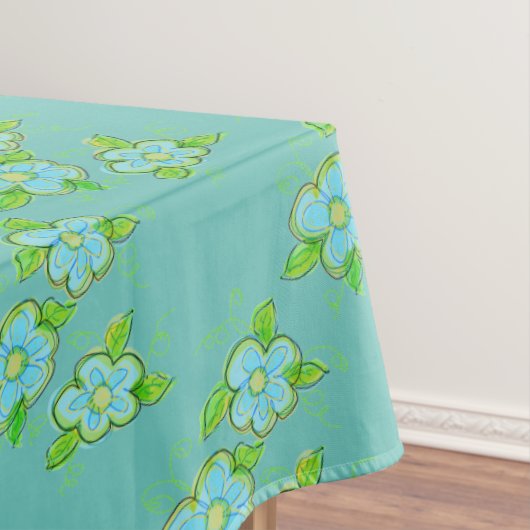 水色と青 テーブルクロス (インサイチュ)
