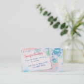 水色によってはお母さんカードが開花します コーリングカード (スタンド正面)