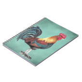 水色のオンドリ ノートブック (左側)