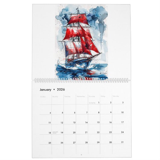 水色のオートバイ、バイクもしくは自転車に乗る人、レース、オートバイ カレンダー (1月 2026)