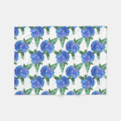 水色のトウモロコシ フリースブランケット (正面(横))