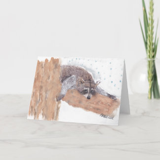 水色のノートカード ノートカード