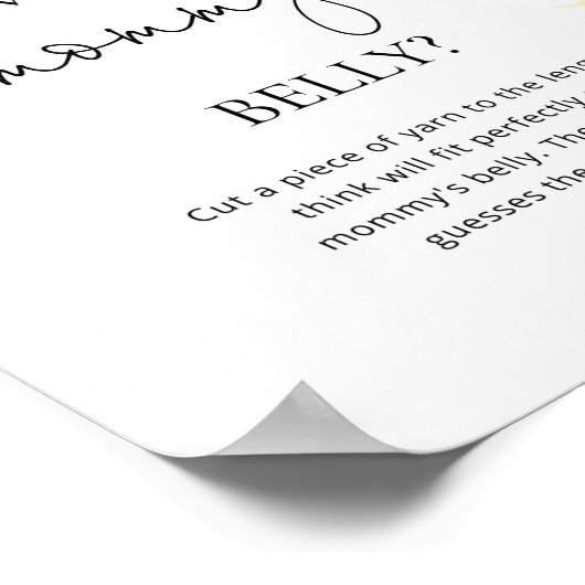 水色のヒマワリどのように大きいママの腹ゲーム ポスター (角)