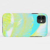 水色のヤシの木iphone芸術的5ハワイのケース Case-Mate iPhoneケース (裏面(横))