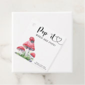 水色のラディバポップ・アートのグ – 彼女がポップするとき フェイバータグ (インサイチュ)